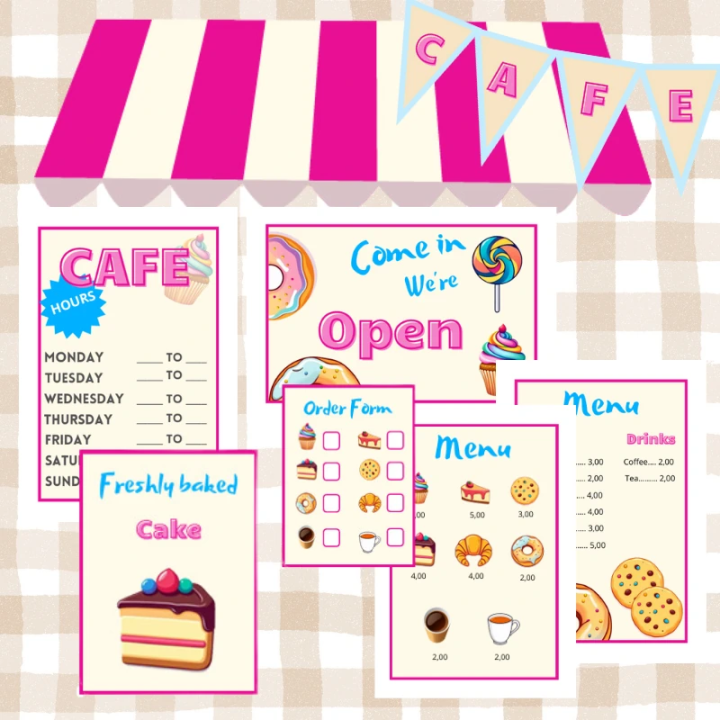 Zestaw Cukiernia - język angielski - EduBazarek