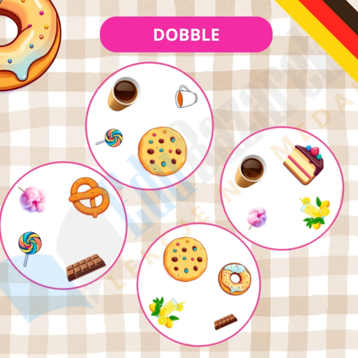 Zestaw Konditorei - język niemiecki - EduBazarek