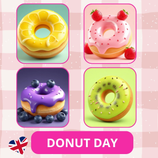Zestaw Donut Day - język angielski - EduBazarek