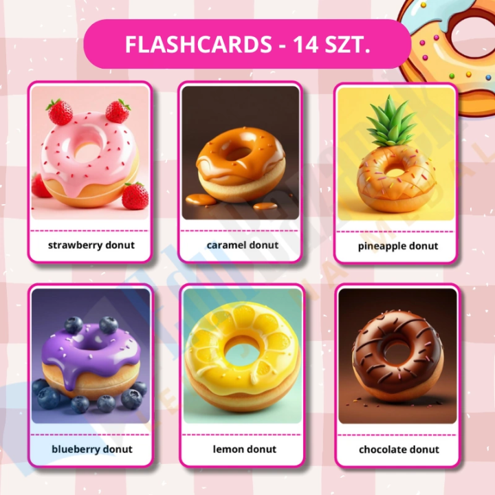 Zestaw Donut Day - język angielski - EduBazarek
