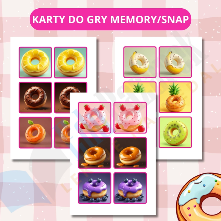 Zestaw Donut Day - język angielski - EduBazarek