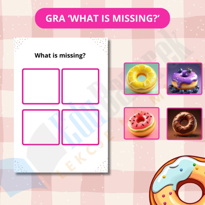 Zestaw Donut Day - język angielski - EduBazarek