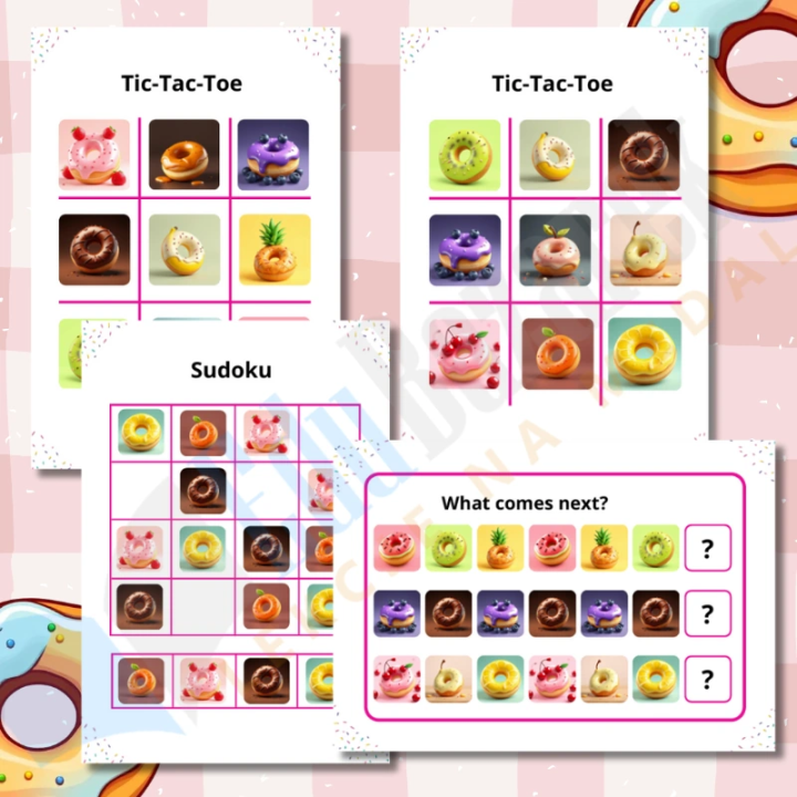 Zestaw Donut Day - język angielski - EduBazarek