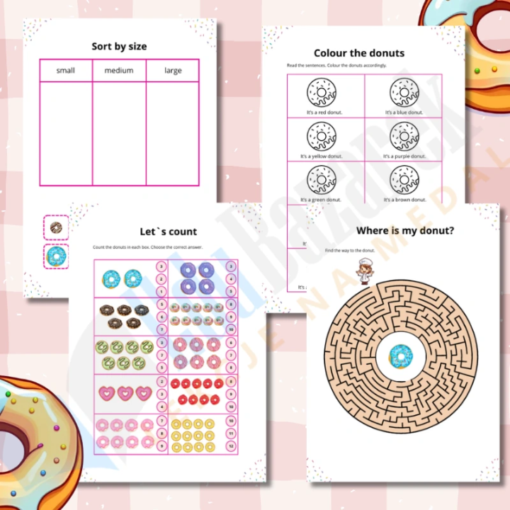 Donut Day - Karty Pracy - język angielski - EduBazarek