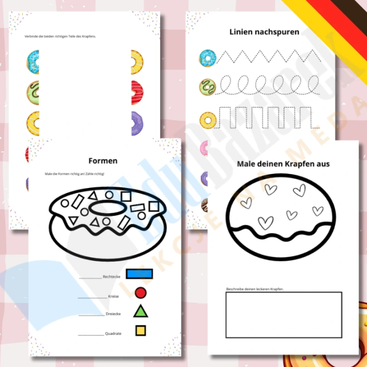 Weiberfastnacht - Karty Pracy - język niemiecki - EduBazarek