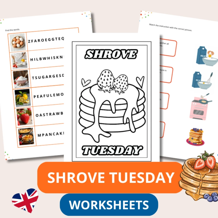 Shrove Tuesday – Karty Pracy - język angielski - EduBazarek