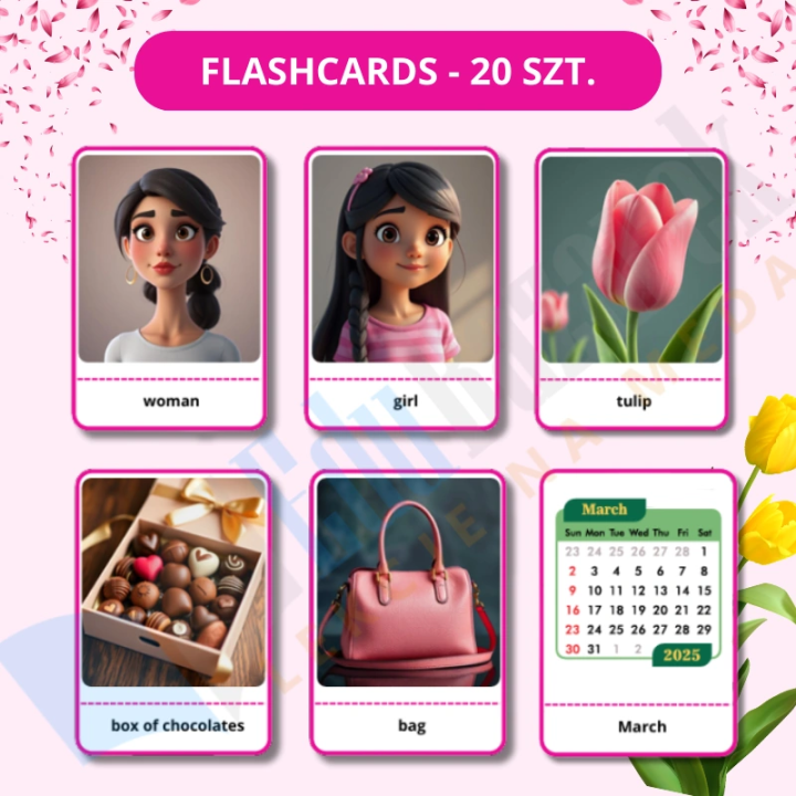 Zestaw Women’s Day - język angielski - EduBazarek