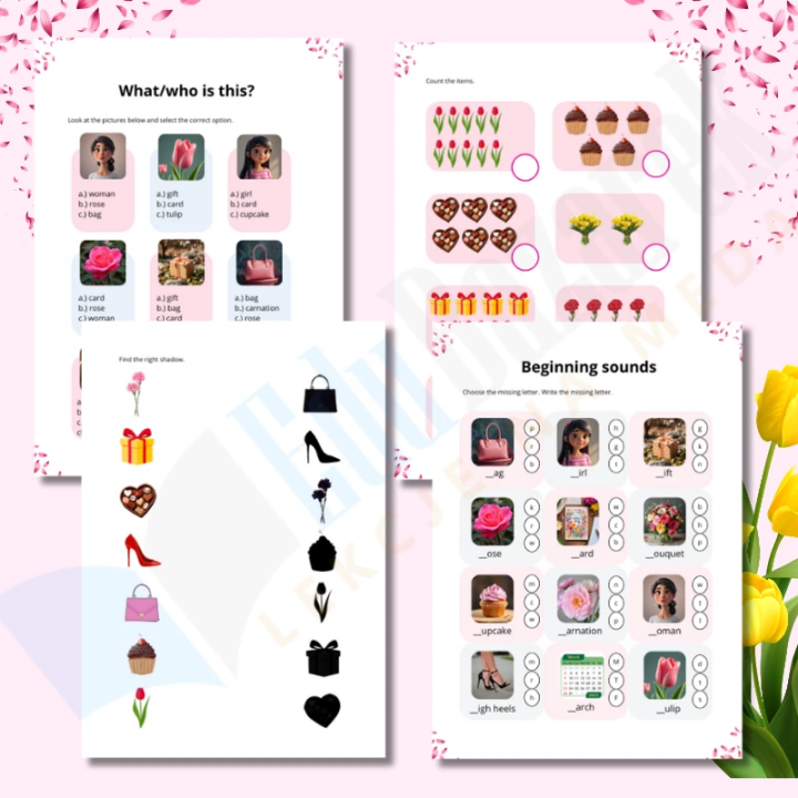 Women’s Day Worksheets - język angielski - EduBazarek