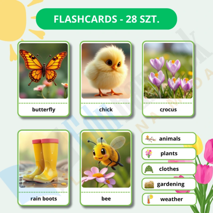 Spring Pack - język angielski - EduBazarek