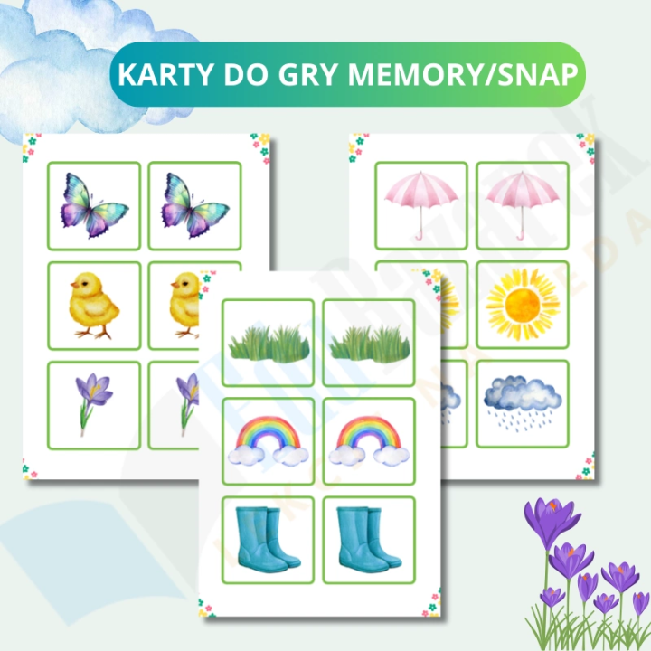 Zestaw Spring - język angielski - EduBazarek