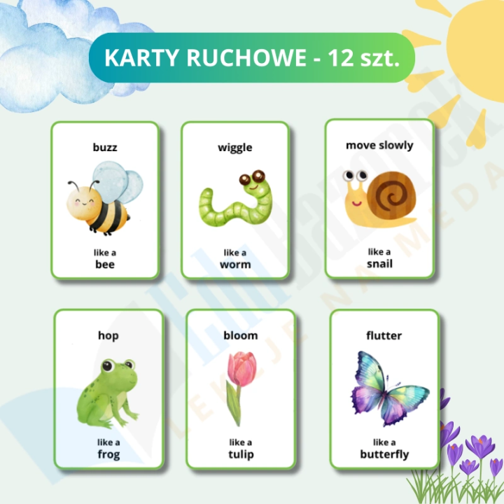 Zestaw Spring - język angielski - EduBazarek