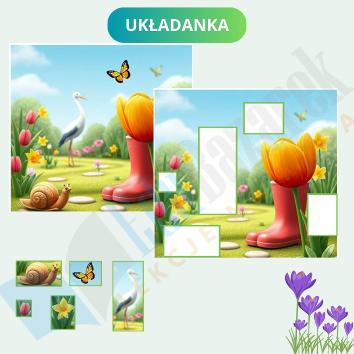 Zestaw Spring - język angielski - EduBazarek