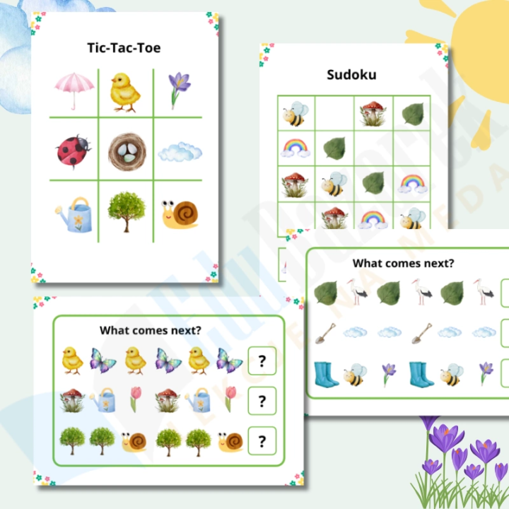 Zestaw Spring - język angielski - EduBazarek