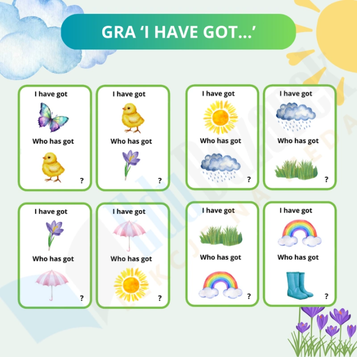 Zestaw Spring - język angielski - EduBazarek