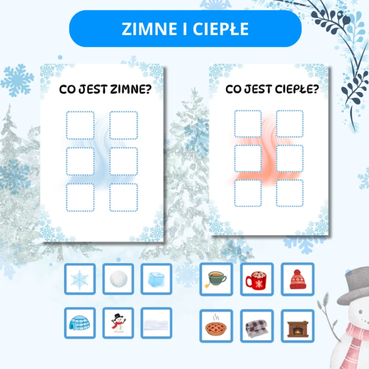 Zestaw Zima - EduBazarek