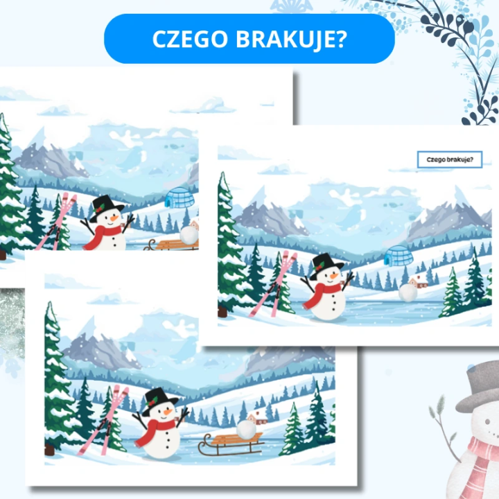 Zestaw Zima - EduBazarek