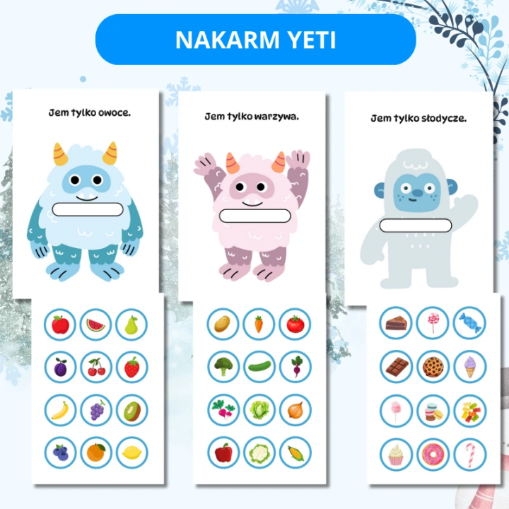 Zestaw Zima - EduBazarek