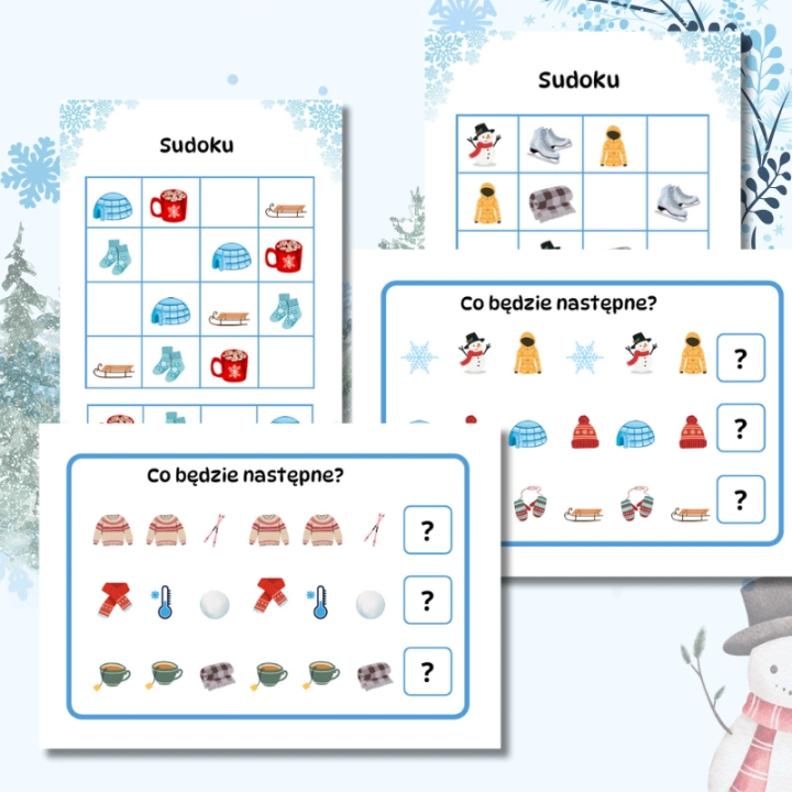 Zestaw Zima - EduBazarek