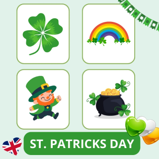 Zestaw Dzień Świętego Patryka - język angielski - EduBazarek