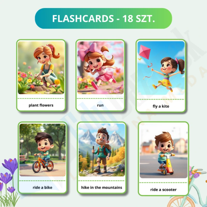 Spring Activities - język angielski - EduBazarek