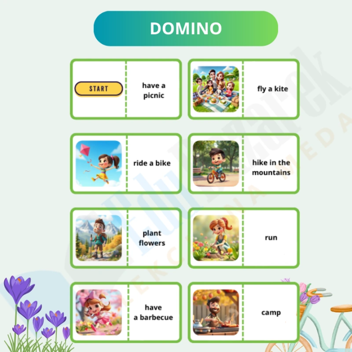 Spring Activities - język angielski - EduBazarek