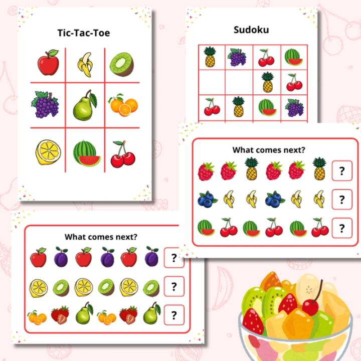 Fruits Pack - język angielski - EduBazarek