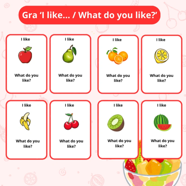 Fruits Pack - język angielski - EduBazarek