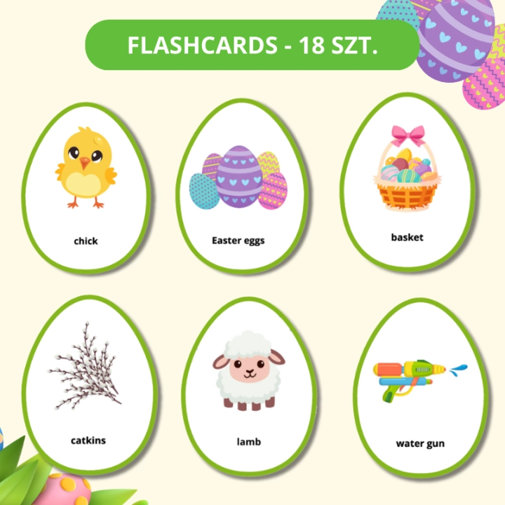 Zestaw Easter - język angielski - EduBazarek