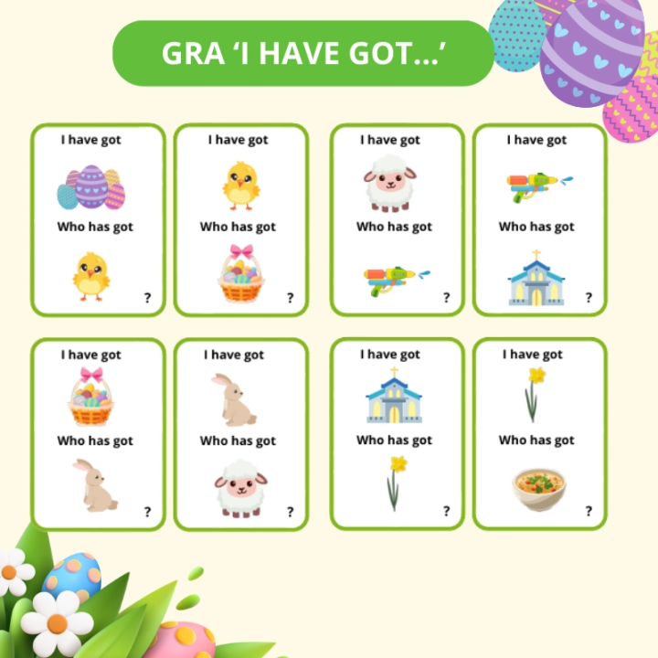 Zestaw Easter - język angielski - EduBazarek