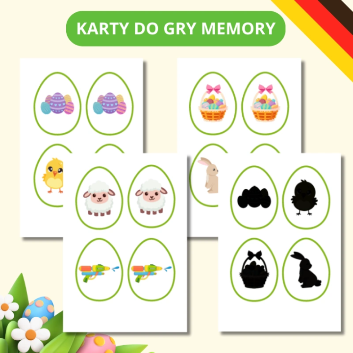 Zestaw Ostern - język niemiecki - EduBazarek