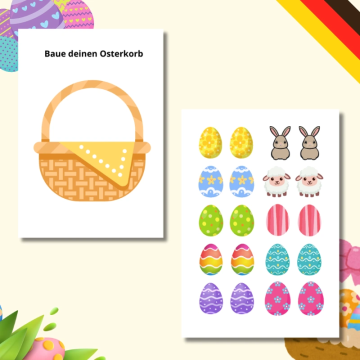 Ostern Arbeitsblatter - język niemiecki - EduBazarek
