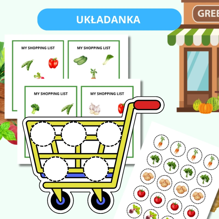 Vegetables Pack - język angielski - EduBazarek