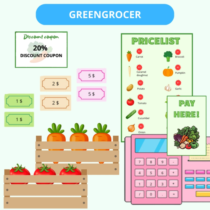 Vegetables Pack - język angielski - EduBazarek