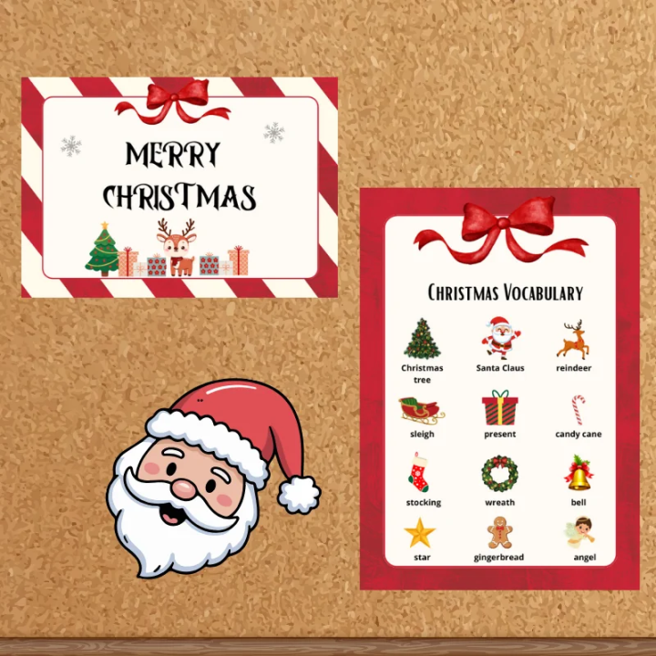 Christmas Gazetka Ścienna - EduBazarek