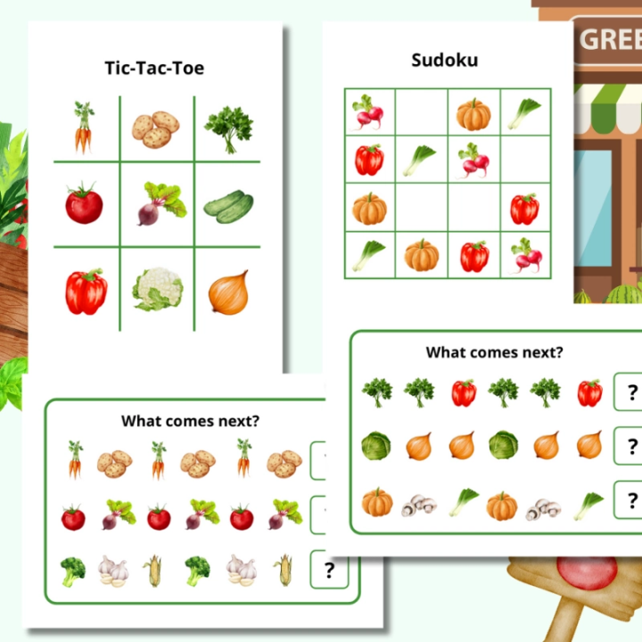 Vegetables Pack - język angielski - EduBazarek