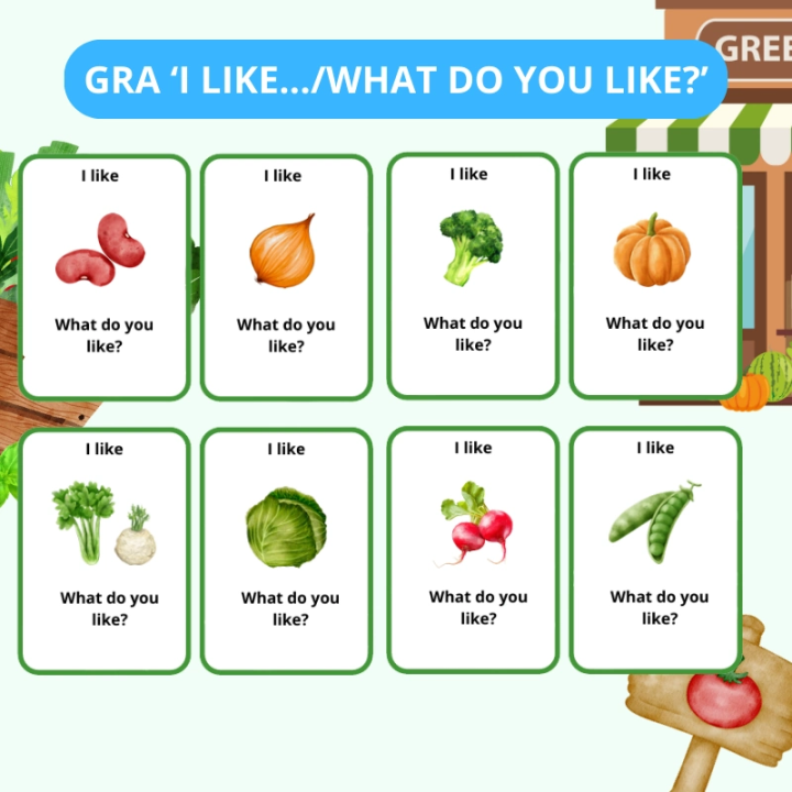 Vegetables Pack - język angielski - EduBazarek