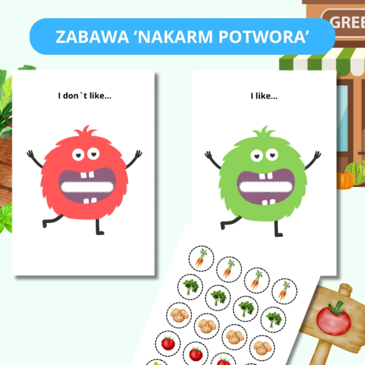 Vegetables Pack - język angielski - EduBazarek