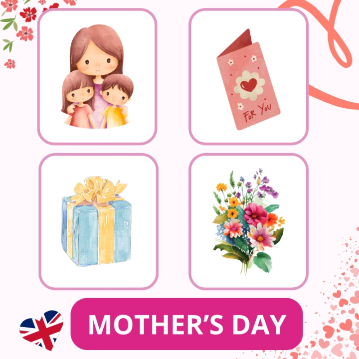 Zestaw Mothers Day - język angielski - EduBazarek