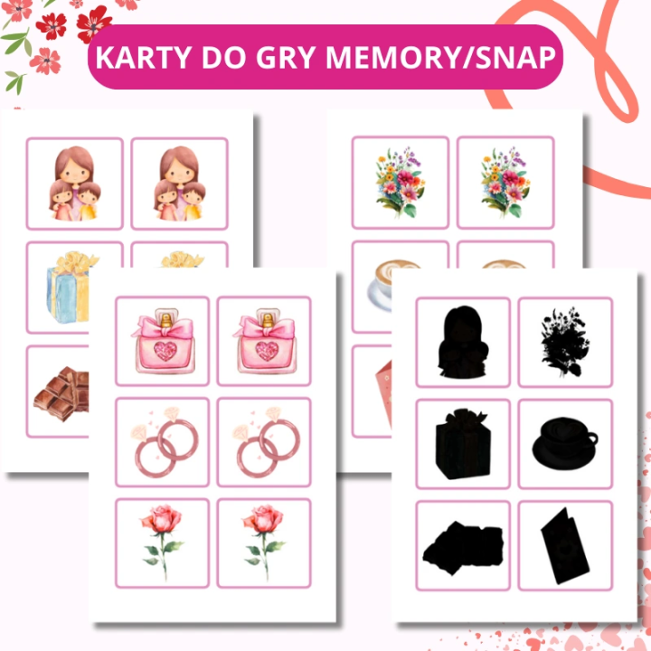 Zestaw Mothers Day - język angielski - EduBazarek