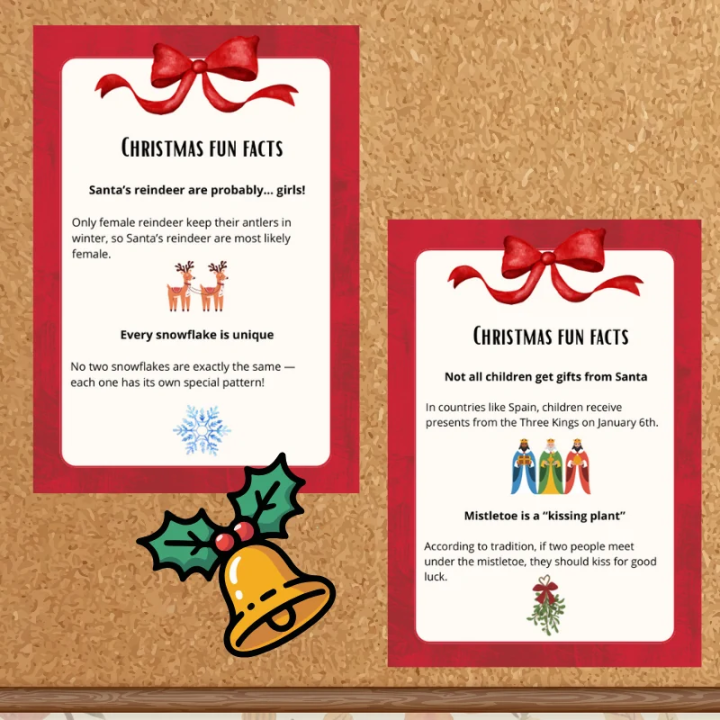 Christmas Gazetka Ścienna - EduBazarek