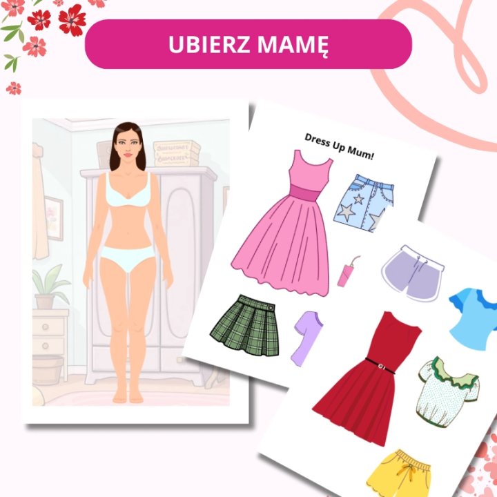 Mothers Day Worksheets - język angielski - EduBazarek