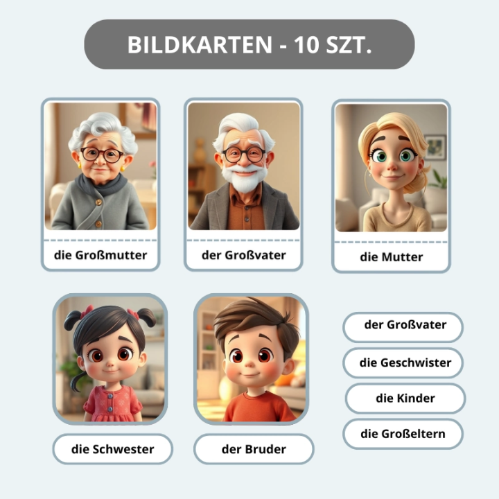 Familienpaket - język niemiecki - EduBazarek