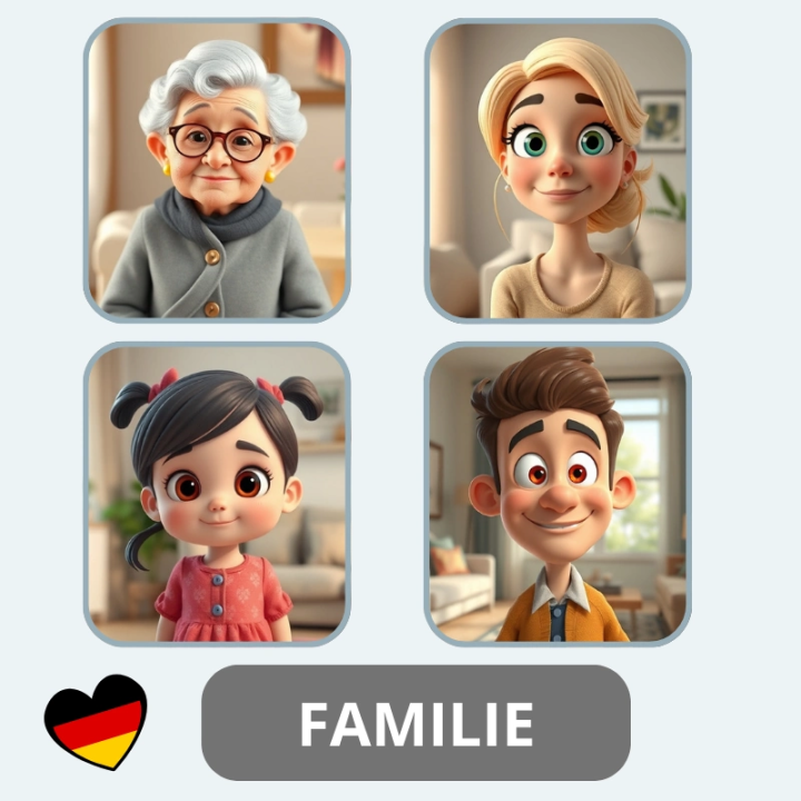 Familienpaket - język niemiecki - EduBazarek