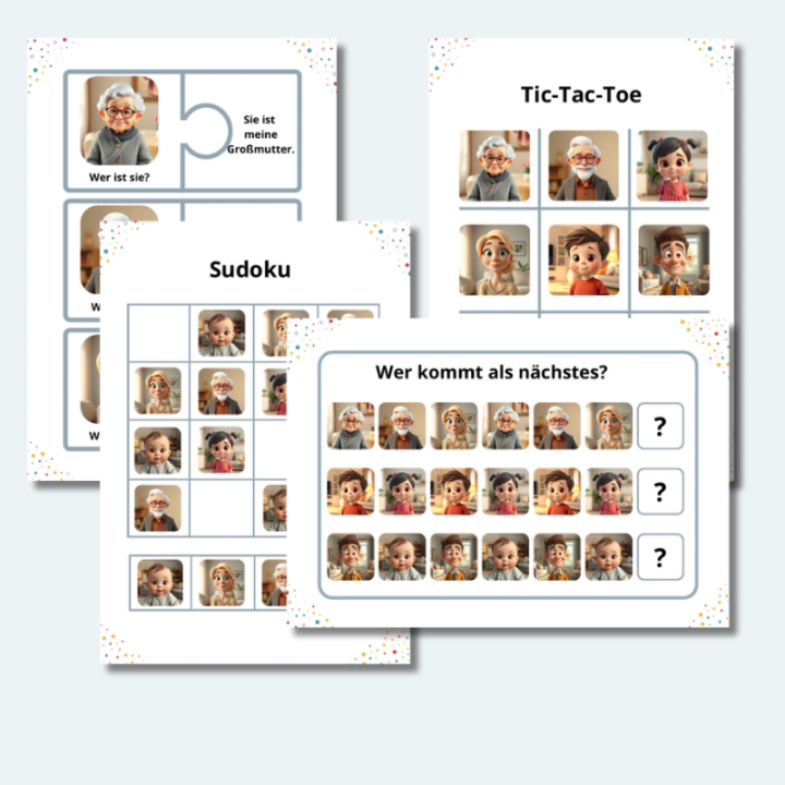 Familienpaket - język niemiecki - EduBazarek