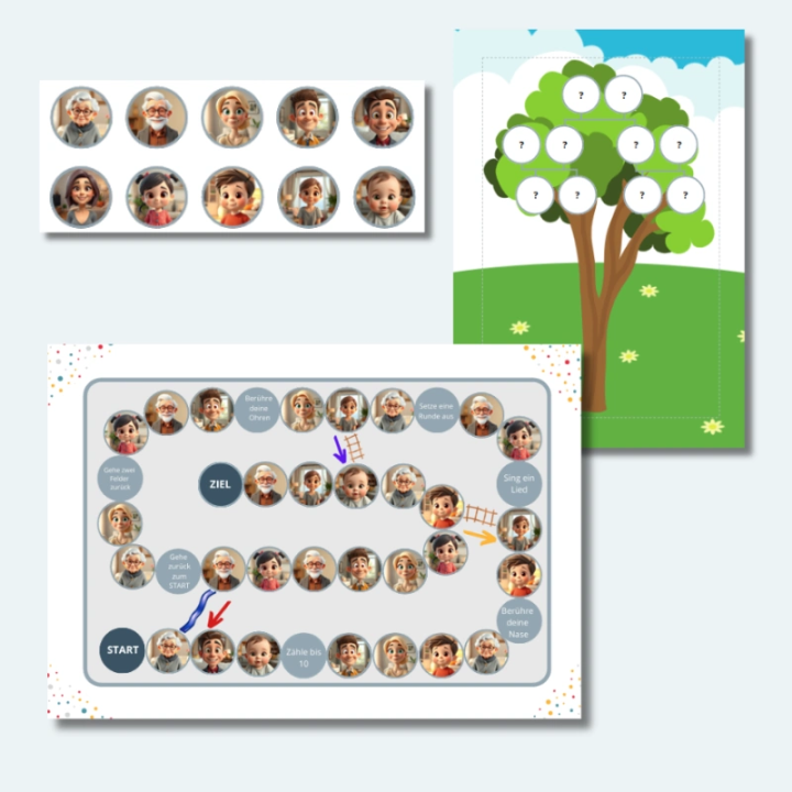 Familienpaket - język niemiecki - EduBazarek