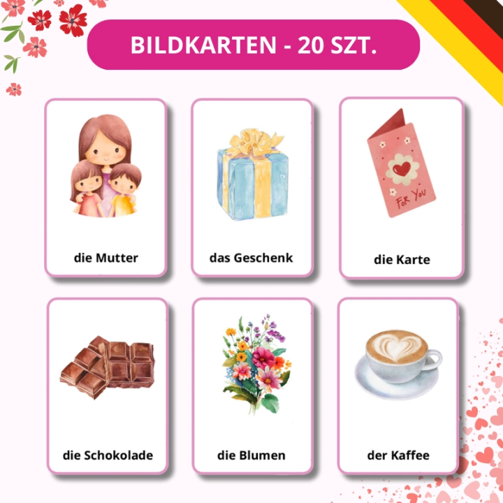 Pakiet Muttertag - język niemiecki - EduBazarek