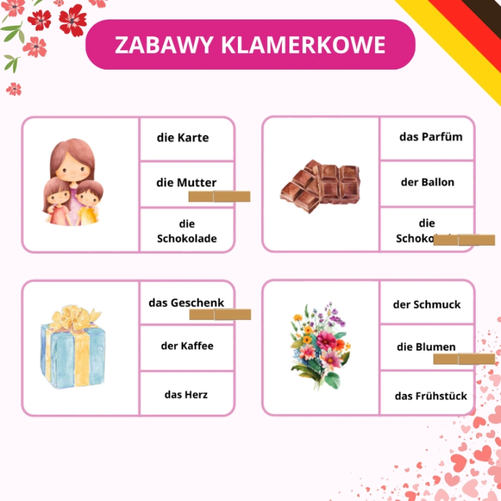 Pakiet Muttertag - język niemiecki - EduBazarek