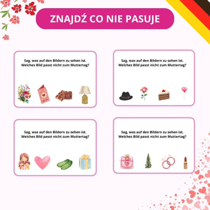 Pakiet Muttertag - język niemiecki - EduBazarek