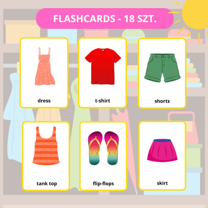 Summer Clothes - język angielski - EduBazarek