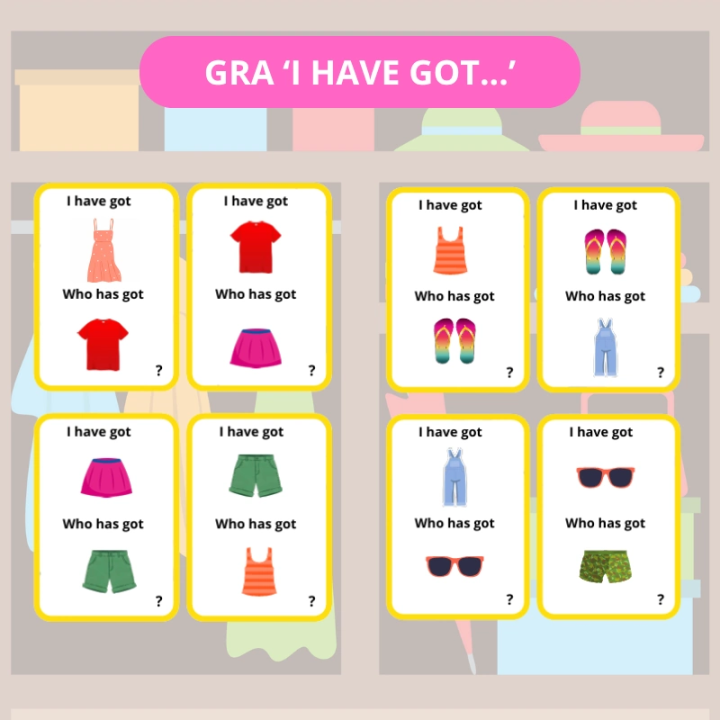 Summer Clothes - język angielski - EduBazarek